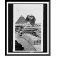 thumbnail image 1 of Historic Framed Print, The Sphinx and pyramid, 17-7/8" x 21-7/8", 1 of 9