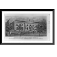 thumbnail image 1 of Historic Framed Print, [The U.S. Branch Mint at Dahlonega, Ga. erected 1837], 17-7/8" x 21-7/8", 1 of 9