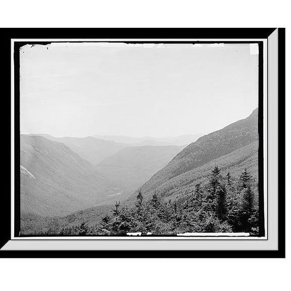 Historic Framed Print, The White Mountains from Mt. Avalon, N.H., 17-7/8" x 21-7/8"