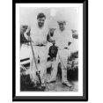 thumbnail image 1 of Historic Framed Print, The battling Babe lands a mean customer, 17-7/8" x 21-7/8", 1 of 9