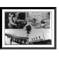 thumbnail image 1 of Historic Framed Print, The great Titanic disaster, 17-7/8" x 21-7/8", 1 of 9