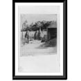 thumbnail image 1 of Historic Framed Print, [The haystacks, Conn.], 17-7/8" x 21-7/8", 1 of 9