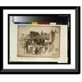 thumbnail image 1 of Historic Framed Print, The little balconies from my studio.L.G. Hornby, Paris., 17-7/8" x 21-7/8", 1 of 9