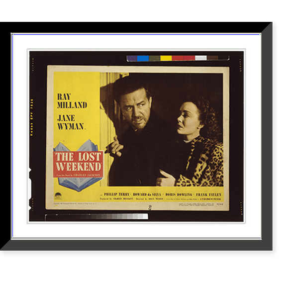 Historic Framed Print, The lost weekend, 17-7/8" x 21-7/8"