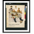 thumbnail image 1 of Historic Framed Print, The new order.Arthur Szyk. - 2, 17-7/8" x 21-7/8", 1 of 9