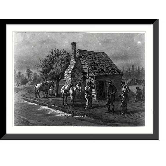 Historic Framed Print, The reliable contraband"", 17-7/8" x 21-7/8"