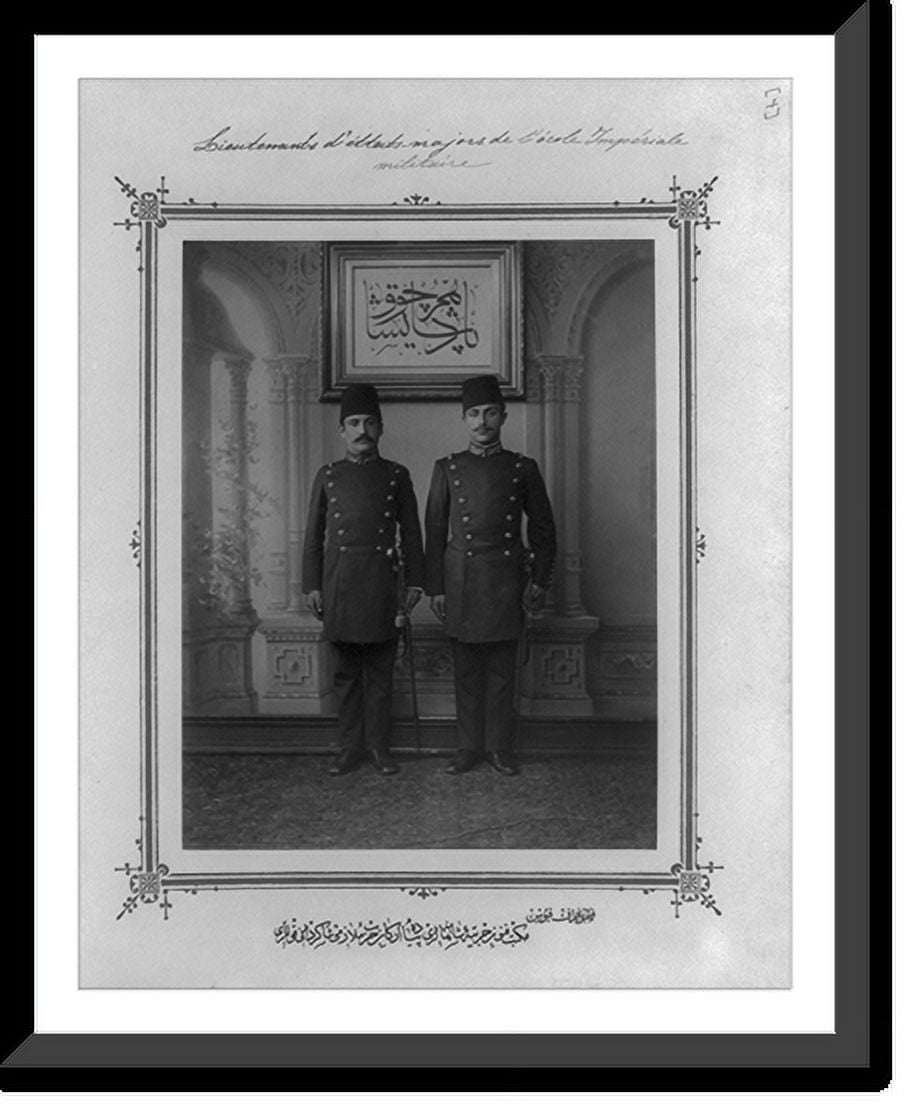 Historic Framed Print, [The students of the Infantry General Staff