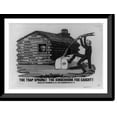 thumbnail image 1 of Historic Framed Print, The trap sprung! The kinderhook fox caught!, 17-7/8" x 21-7/8", 1 of 9