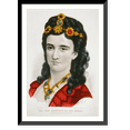 thumbnail image 1 of Historic Framed Print, The true daughter of the South, 17-7/8" x 21-7/8", 1 of 9
