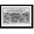 thumbnail image 1 of Historic Framed Print, [The victories at war of the Chinese emperor Ch'ien Lung, between 1736 and 1795] - 18, 17-7/8" x 21-7/8", 1 of 9