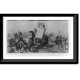 thumbnail image 1 of Historic Framed Print, The war elephant in combat"", 17-7/8" x 21-7/8", 1 of 9