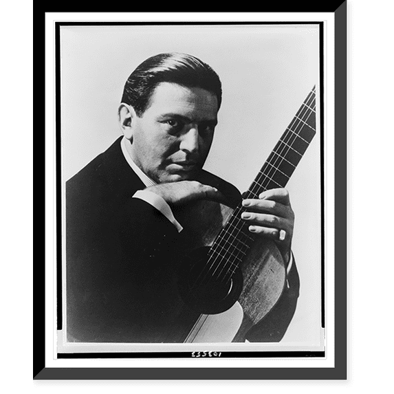 Historic Framed Print, Theodore Bikel, 17-7/8" x 21-7/8"