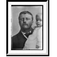 thumbnail image 1 of Historic Framed Print, Theodore Roosevelt, holding child, 17-7/8" x 21-7/8", 1 of 9