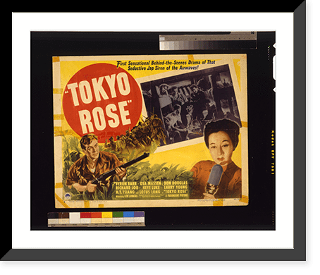 Historic Framed Print, Tokyo Rose - 2, 17-7/8" x 21-7/8" - Walmart.com