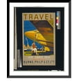 thumbnail image 1 of Historic Framed Print, Travel - air, land, sea. Book through Burnes, Philip & Co. Ltd..Walter Jardine., 17-7/8" x 21-7/8", 1 of 9