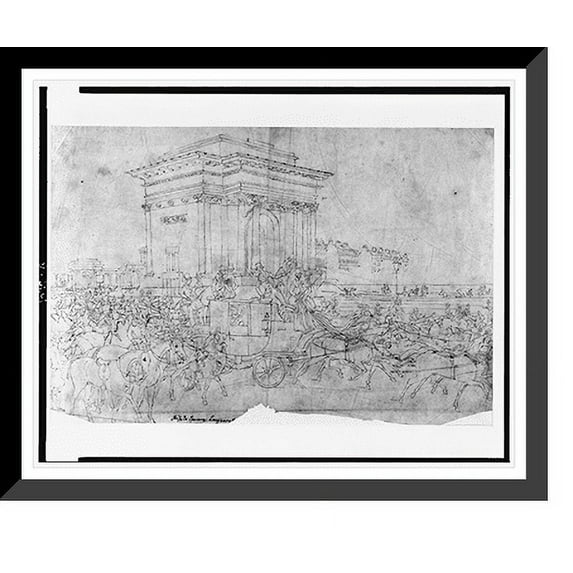 Historic Framed Print, Trip to Epsom, 17-7/8" x 21-7/8"