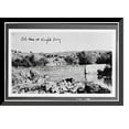 thumbnail image 1 of Historic Framed Print, Tulloch Mill, Crib Dam, Stanislaus River, Knights Ferry, Stanislaus County, CA, 17-7/8" x 21-7/8", 1 of 9