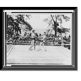 thumbnail image 1 of Historic Framed Print, [Two boxers in outdoor boxing ring, surrounded by audience], 17-7/8" x 21-7/8", 1 of 9