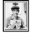 thumbnail image 1 of Historic Framed Print, Typical Arkansas farmer, photographed as he came into Stuttgart, Arkansas, for Red Cross garden seeds - 2, 17-7/8" x 21-7/8", 1 of 9