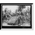 thumbnail image 1 of Historic Framed Print, Typical Puerto Rican hut, 17-7/8" x 21-7/8", 1 of 9