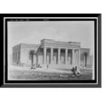 thumbnail image 1 of Historic Framed Print, U. S. Bank, Old Branch, Savannah, Chatham County, GA, 17-7/8" x 21-7/8", 1 of 9