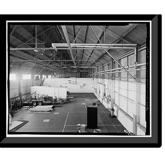 Historic Framed Print, U.S. Coast Guard Air Station San Francisco, Warehouse, 1020 North Access Road, San Francisco, San Francisco County, CA - 16, 17-7/8" x 21-7/8"