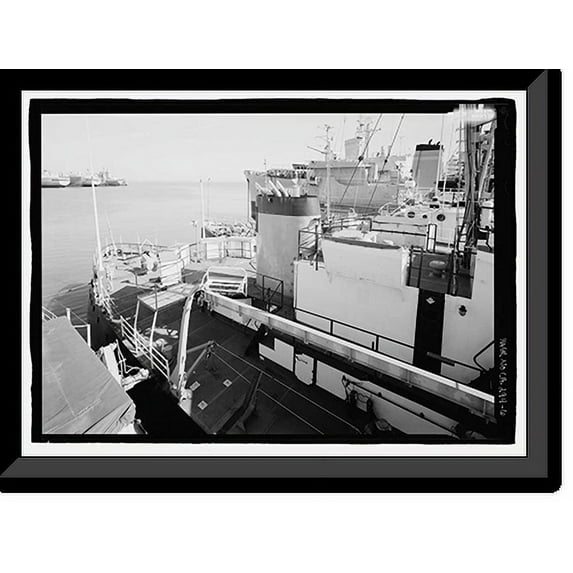 Historic Framed Print, U.S. Coast Guard Cutter PLANETREE, San Francisco, San Francisco County, CA - 6, 17-7/8" x 21-7/8"