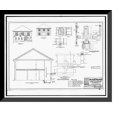 thumbnail image 1 of Historic Framed Print, U.S. Naval Air Station, Marine Barracks, 232 East Avenue, Pensacola, Escambia County, FL - 9, 17-7/8" x 21-7/8", 1 of 9