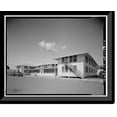 thumbnail image 1 of Historic Framed Print, U.S. Naval Base, Pearl Harbor, Barracks, Russell Way at Corner of Neville Way, Pearl Harbor, Honolulu County, HI - 2, 17-7/8" x 21-7/8", 1 of 9