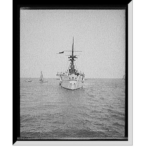 Historic Framed Print, U.S.S. San Francisco - 5, 17-7/8" x 21-7/8"