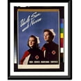 thumbnail image 1 of Historic Framed Print, Uncle Sam needs nurses. Red Cross Nursing Service, 17-7/8" x 21-7/8", 1 of 9