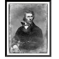 thumbnail image 1 of Historic Framed Print, [Unidentified man, possibly Asher Brown Durand, half-length portrait, slightly to the left, head three-quarters to the right, with beard] - 2, 17-7/8" x 21-7/8", 1 of 9