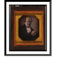 thumbnail image 1 of Historic Framed Print, [Unidentified man, possibly William G. Mason, head and shoulders portrait, facing slightly left], 17-7/8" x 21-7/8", 1 of 9