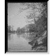 thumbnail image 1 of Historic Framed Print, Up the river, Olentangy Park, Columbus, O[hio], 17-7/8" x 21-7/8", 1 of 9