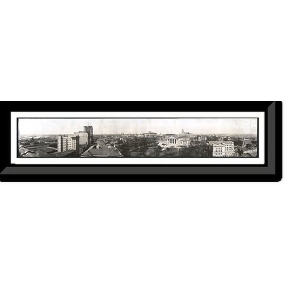Historic Framed Print, VA Richmond 1912 Panoramic view PHOTO, 36-3/8" x 8-3/8"