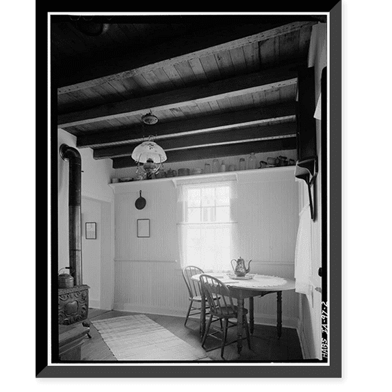 Historic Framed Print, Van Spankeren House, 507 East Franklin Street, Pella, Marion County, IA - 2, 17-7/8" x 21-7/8"