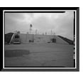 thumbnail image 1 of Historic Framed Print, Vandenberg Air Force Base, Space Launch Complex 3, Launch Operations Building, Napa & Alden Roads, Lompoc, Santa Barbara County, CA, 17-7/8" x 21-7/8", 1 of 9