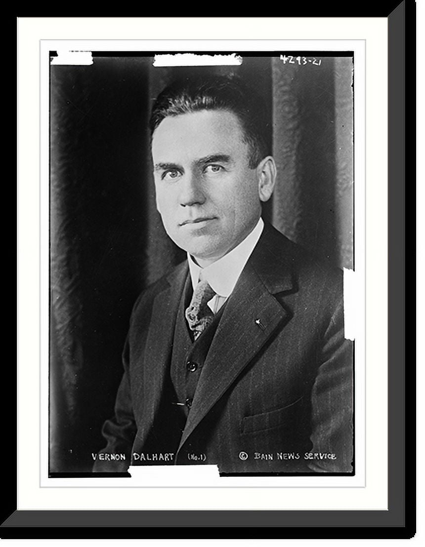 Historic Framed Print, Vernon Dalhart - 3, 17-7/8\, image size:860x1108