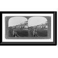 thumbnail image 1 of Historic Framed Print, View from Cristobal looking along the principal business street of Colon, Canal Zone, 17-7/8" x 21-7/8", 1 of 9