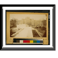thumbnail image 1 of Historic Framed Print, View from White House window showing Grand Esplanade and new Executive Office - 2, 17-7/8" x 21-7/8", 1 of 9