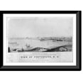 thumbnail image 1 of Historic Framed Print, View of Portsmouth, N.H., 1873 July 4: From the head of North Mill Pond, 17-7/8" x 21-7/8", 1 of 9
