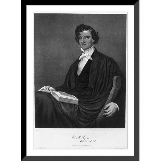 Historic Framed Print, W.M. Rogers, 17-7/8" x 21-7/8"