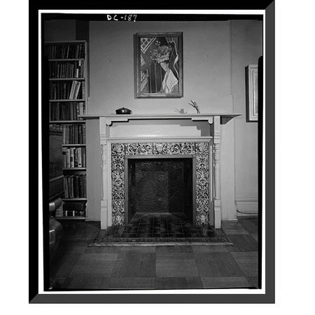 Historic Framed Print, W. Taylor Birch House, 3099 Q Street, Northwest, Washington, District of Columbia, DC - 8, 17-7/8" x 21-7/8"