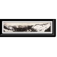thumbnail image 1 of Historic Framed Print, WA 1908 Stehekin River Lake Chelan PHOTO, 36-3/8" x 8-3/8", 1 of 9