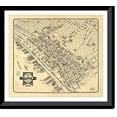 thumbnail image 1 of Historic Framed Print, WA Seattle 1903 MAP, 17-7/8" x 21-7/8", 1 of 9