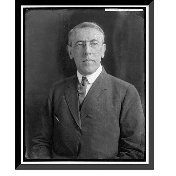 Historic Framed Print, WILSON, WOODROW - 11, 17-7/8" x 21-7/8"