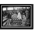 thumbnail image 1 of Historic Framed Print, WILSON, WOODROW. AT BASEBALL GAME, 17-7/8" x 21-7/8", 1 of 9