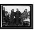 thumbnail image 1 of Historic Framed Print, WOMAN'S NATIONAL SERVICE SCHOOL UNDER WOMAN'S SECTION, NAVY LEAGUE. SEC. DANIELS AND MRS. GEORGE DEWEY AT OPENING OF 1918 SESSION. GEN. BARNETT AT RIGHT, 17-7/8" x 21-7/8", 1 of 9