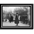 thumbnail image 1 of Historic Framed Print, WOMAN SUFFRAGE. BONFIRE ON SIDEWALK BEFORE WHITE HOUSE - 3, 17-7/8" x 21-7/8", 1 of 9