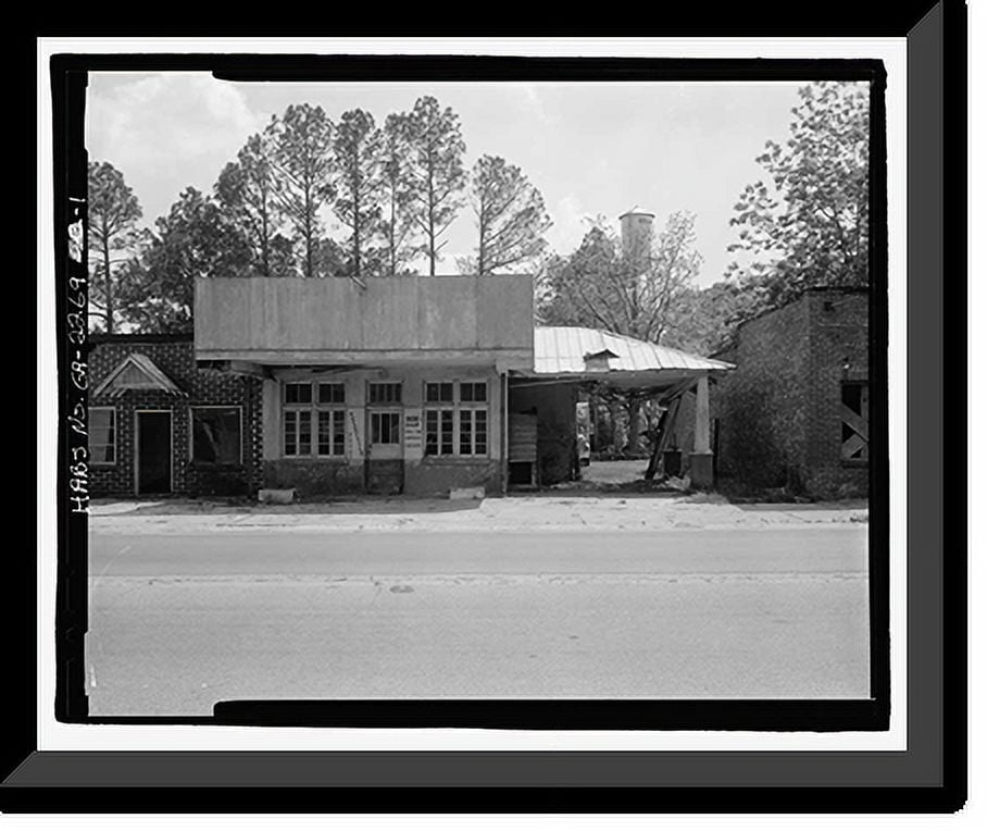 Historic Framed Print, Walker's Service Station, U.S. Highway 341, 175 ...